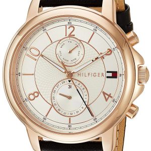 Tommy Hilfiger Damklocka 1781817 Claudia Vit/Läder Ø40 mm