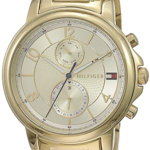 Tommy Hilfiger Damklocka 1781821 Champagnefärgad/Gulguldtonat stål