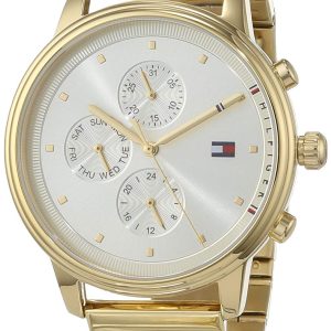 Tommy Hilfiger Damklocka 1781905 Blake Silverfärgad/Gulguldtonat