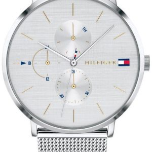 Tommy Hilfiger Damklocka 1781942 Silverfärgad/Stål Ø40 mm