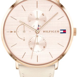 Tommy Hilfiger Damklocka 1781948 Rosa/Läder Ø40 mm