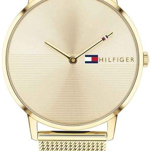 Tommy Hilfiger Damklocka 1781972 Gulguldstonad/Gulguldtonat stål