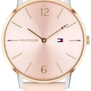 Tommy Hilfiger Damklocka 1781973 Alex Roséguldstonad/Läder Ø40 mm