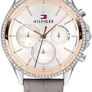 Tommy Hilfiger Damklocka 1781980 Roséguldstonad/Läder Ø40 mm