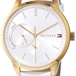 Tommy Hilfiger Damklocka 1782018 Silverfärgad/Läder Ø38 mm