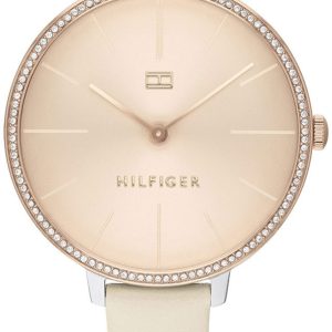 Tommy Hilfiger Damklocka 1782111 Roséguldstonad/Läder Ø38 mm