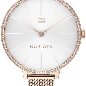 Tommy Hilfiger Damklocka 1782115 Silverfärgad/Roséguldstonat stål