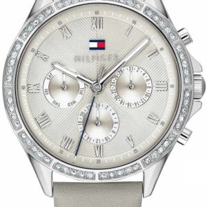 Tommy Hilfiger Damklocka 1782139 Grå/Läder Ø38 mm