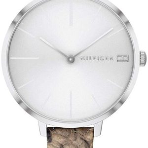 Tommy Hilfiger Damklocka 1782162 Silverfärgad/Läder Ø38 mm