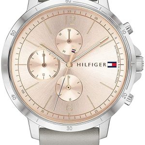 Tommy Hilfiger Damklocka 1782191 Roséguldstonad/Läder Ø38 mm