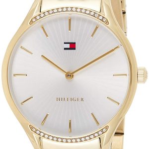 Tommy Hilfiger Damklocka 1782211 Silverfärgad/Gulguldtonat stål