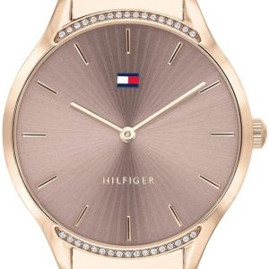 Tommy Hilfiger Damklocka 1782212 Brun/Roséguldstonat stål Ø36 mm