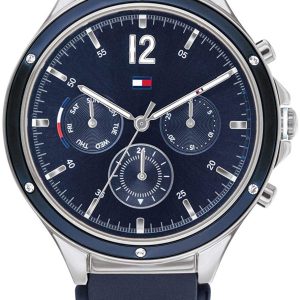 Tommy Hilfiger Damklocka 1782281 Dressed Up Blå/Gummi Ø38 mm