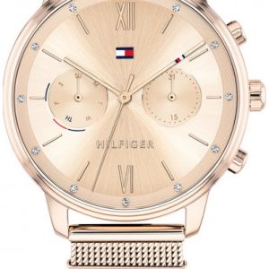 Tommy Hilfiger Damklocka 1782303 Roséguldstonad/Roséguldstonat