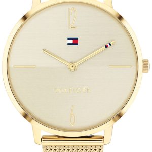 Tommy Hilfiger Damklocka 1782339 Liza Silverfärgad/Gulguldtonat