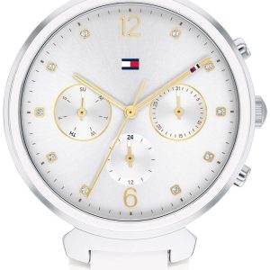 Tommy Hilfiger Damklocka 1782342 Vit/Gummi Ø38 mm