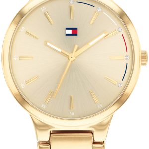 Tommy Hilfiger Damklocka 1782402 Bella Gulguldstonad/Gulguldtonat