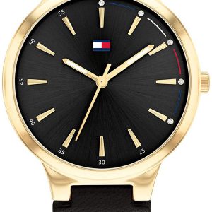 Tommy Hilfiger Damklocka 1782403 Bella Svart/Läder Ø36 mm