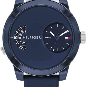 Tommy Hilfiger Denim Herrklocka 1791556 Blå/Gummi Ø44 mm