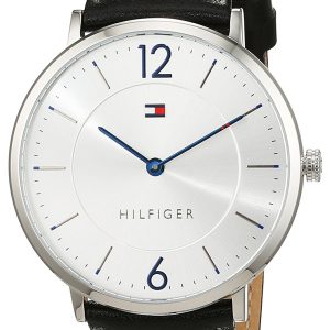 Tommy Hilfiger Herrklocka 1710351 Ultra Slim Silverfärgad/Läder