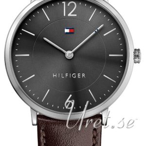 Tommy Hilfiger Herrklocka 1710352 Ultra Slim Grå/Läder Ø40 mm