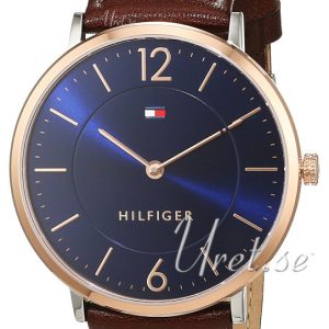 Tommy Hilfiger Herrklocka 1710354 Ultra Slim Blå/Läder Ø40 mm