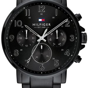 Tommy Hilfiger Herrklocka 1710383 Svart/Stål Ø46 mm