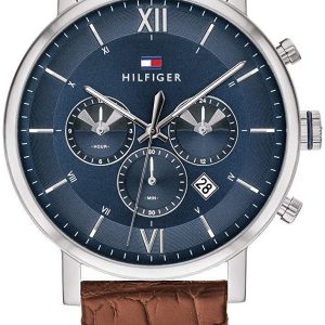 Tommy Hilfiger Herrklocka 1710393 Blå/Läder Ø44 mm