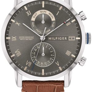 Tommy Hilfiger Herrklocka 1710398 Grå/Läder Ø44 mm