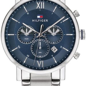 Tommy Hilfiger Herrklocka 1710409 Blå/Stål Ø44 mm