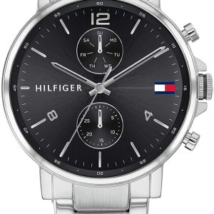 Tommy Hilfiger Herrklocka 1710413 Svart/Stål Ø44 mm