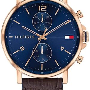 Tommy Hilfiger Herrklocka 1710418 Classic Blå/Läder Ø44 mm