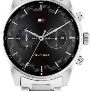 Tommy Hilfiger Herrklocka 1710419 Sawyer Svart/Stål Ø44 mm