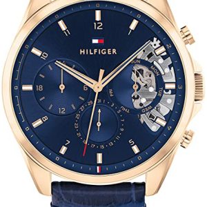 Tommy Hilfiger Herrklocka 1710451 Baker Blå/Läder Ø43.5 mm