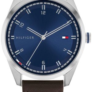 Tommy Hilfiger Herrklocka 1710458 Griffin Blå/Läder Ø43 mm