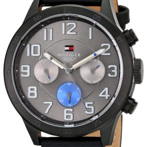 Tommy Hilfiger Herrklocka 1791051 Trent Grå/Läder Ø46 mm