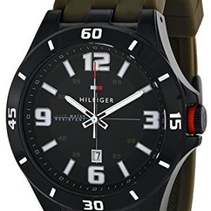 Tommy Hilfiger Herrklocka 1791065 Drew Svart/Gummi Ø48 mm