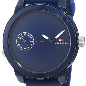 Tommy Hilfiger Herrklocka 1791325 Dress Blå/Gummi Ø44 mm