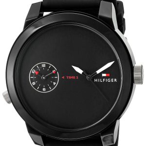 Tommy Hilfiger Herrklocka 1791326 Sport Svart/Gummi Ø44 mm