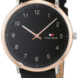 Tommy Hilfiger Herrklocka 1791339 Dress Svart/Läder Ø40 mm