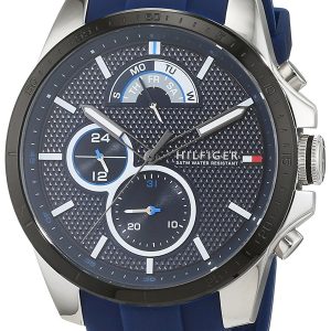 Tommy Hilfiger Herrklocka 1791350 Sport Blå/Gummi Ø46 mm