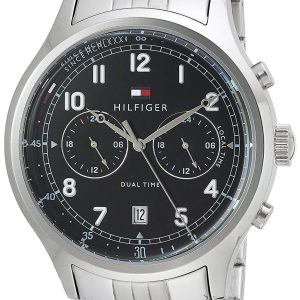 Tommy Hilfiger Herrklocka 1791389 Sport Svart/Stål Ø44 mm