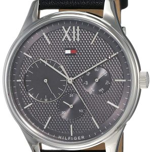 Tommy Hilfiger Herrklocka 1791417 Grå/Läder Ø44 mm