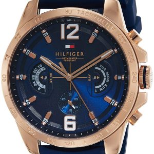 Tommy Hilfiger Herrklocka 1791474 Blå/Gummi Ø46 mm