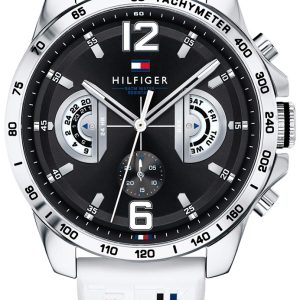 Tommy Hilfiger Herrklocka 1791475 Other Svart/Gummi Ø46 mm