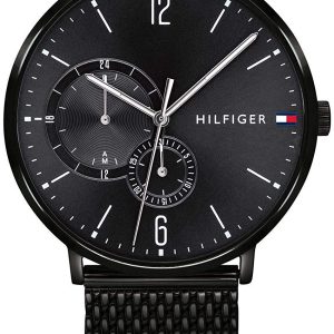 Tommy Hilfiger Herrklocka 1791507 Svart/Stål Ø40 mm