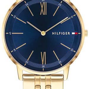 Tommy Hilfiger Herrklocka 1791513 Blå/Gulguldtonat stål Ø41 mm