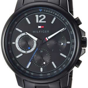 Tommy Hilfiger Herrklocka 1791529 Svart/Stål Ø43.8 mm