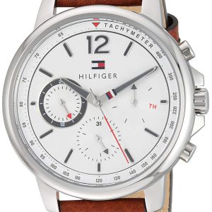 Tommy Hilfiger Herrklocka 1791531 Vit/Läder Ø44 mm