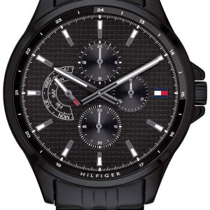 Tommy Hilfiger Herrklocka 1791611 Svart/Stål Ø44 mm